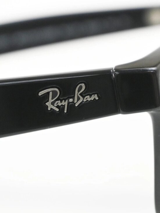 Ray Ban New Wayfarer Sunglasses Eye Wear Plastic BK BE RB 2132-F Italy main image 5